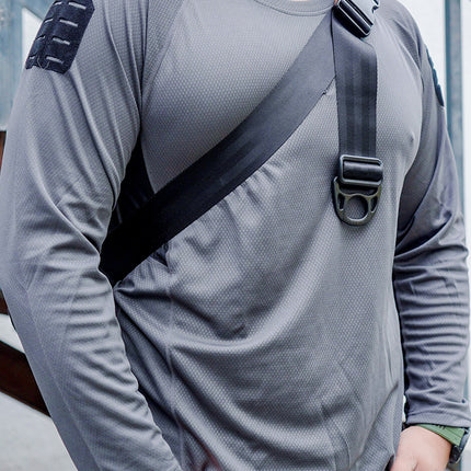 Ancestor Outdoor Quick-drying Long-sleeved Tactical T-shirt Breathable Sweat-wicking Physical Training Clothing Ski Quick-drying Clothes Short-sleeved