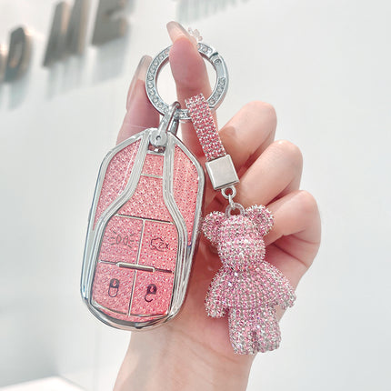 Suitable for Maserati car key cover fashion high-end exquisite women's key shell special car