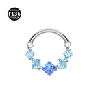 1.2x8mm / Sea blue gradient