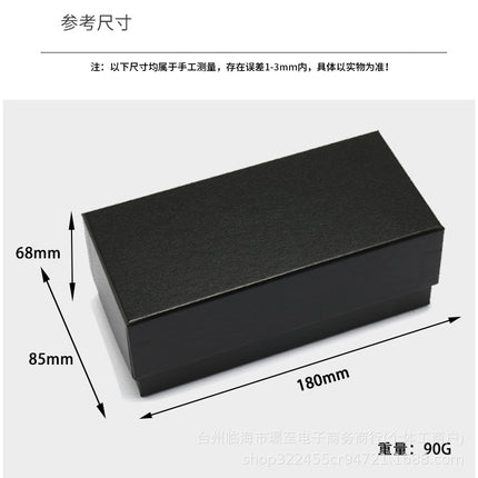 Black and White Iron Box V Glasses Case Imitation Cowhide Metal Sunglasses Case Flip-top Anti-stress Sunglasses Storage Glasses Case