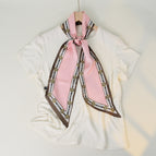 Pink round chain border / 150cm