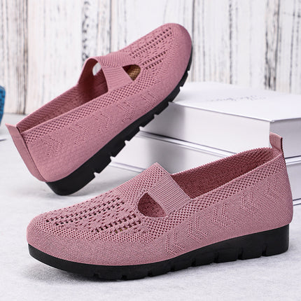 Shoes for Women, Summer Breathable Clogs, Slip-On Casual and Comfortable Soft-Soled Mom Shoes, Cross-Border Dropshipping, Large Size Women's Shoes