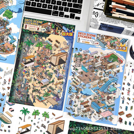 infeelme's Fifth Play 3d Landscape Sticker in Business Today Innovates Little Red Riding Book's New DIY Landscape House