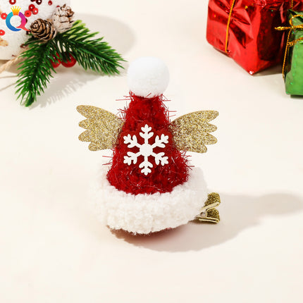 20024 Christmas Hair Ring Antler Hair Ring Bow Hairpin Elegant Cute Christmas Party Children Hair Accessories