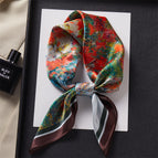 Poppy field [100% mulberry silk]