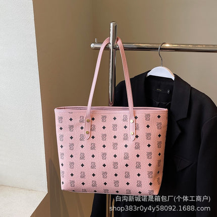 Cross-Border Popular Tote Bag for Women Large Capacity 2025 New Versatile Trendy Shoulder Bag High-End Fashion Underarm Bag