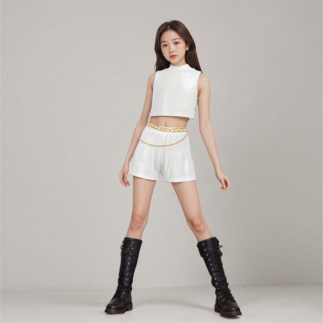 Hunter Girl Group Cosplay Costume K-Pop Rumi Zoyami Huntr/X Korean Girl Group Children's Stage Performance Costume