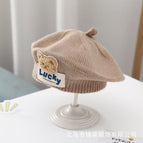 Lucky beret-khaki / 3-48 months