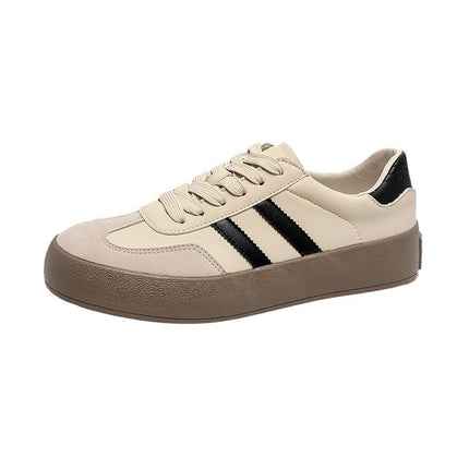 Hong Kong Style Chic Retro German Training Shoes New Model Unisex Trendy Leather Sneakers Couple Matching Casual Shoes - Clearance