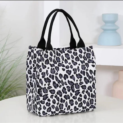 Summer new fashion handbag large capacity cartoon animation printing shoulder bag office workers lunch box bag wholesale