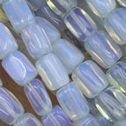 Random delivery of colors / A piece of synthetic opal