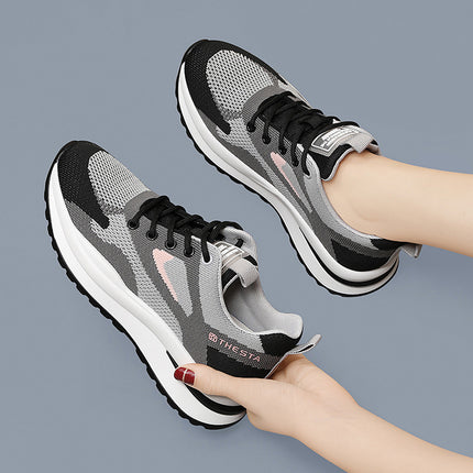Sneaker subnet surface breathable sneaker women's all-match casual lightweight soft bottom running clunky shoes 2024 New