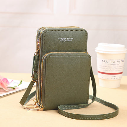 2025 New Model Mobile Phone Bag, Fashionable Women's Korean-Style Touch Screen Crossbody Shoulder Bag, Multifunctional Mini Daily Bag