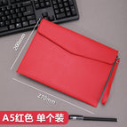 With portable [a5-napa pattern-big red]