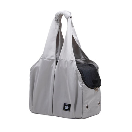 Cat Bag Outgoing Portable Pet Bag Large Capacity Breathable Cat Backpack with Dog One-Shoulder Handbag Soft