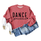 Red Sweatshirt (Black font) / S