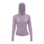 Dark smoked purple df hooded jacket / 2/s code