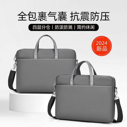 Computer bag version of anti-fall airbag laptop bag shoulder portable 14 inch bag 16 inch slung laptop bag