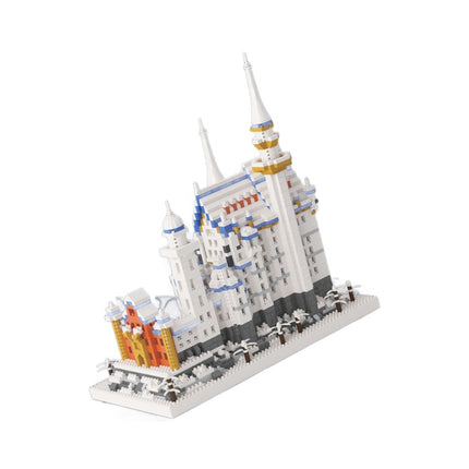 Compatible with Lego Building Swan Lake Castle Building Blocks Large and Difficult Assembled Toys for Boys and Girls 3D