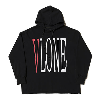 Lone Sweatshirt Wang Yibo with Hiroshi Fujiwara Limited Fashion Brand Big V Valentine's Day Couple Loose Long Sleeve Hoodie