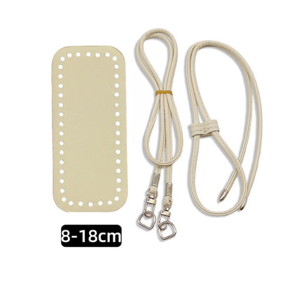 2025 Cross-border New Handmade Coin Purse Mobile Phone Bag Diy Accessories Leather Bottom Shoulder Strap suit Making Materials