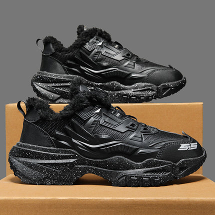Sports Shoes Shoes Men's 2025 Autum Men's Thick-Soled Sports and Leisure Popular Trbottomy Brand Hong Kong Style Shoes