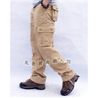 Six bags khaki / 31 waist 2 feet 4