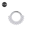 1.2*8mm / Style 8 silver