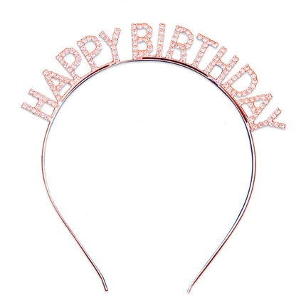 Birthday Headwear Hair Accessories Queen's Crown Party Cyber-red Hair Cards New Year Headwear Decoration Props Headband Headband