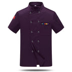 Short sleeve purple / M