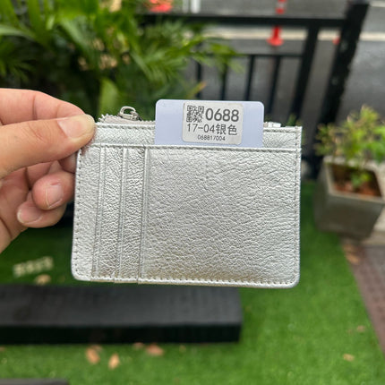 Double-sided Driver's License Multi-card Slot Genuine Leather Zipper Card Bag Top Layer Cowhide Men's Thickened Light Luxury Women's Small Coin Purse Case