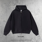 Boxy version sweatshirt-black / S