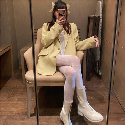 Internet Celebrity Retro Sexy Lace Pantyhose Gray Fishnet Stockings Spider Pattern Black Silk Fine Mesh Black Leggings