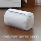 Gray rough cylindrical bag 22*33cm