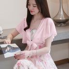 Pink bubble sleeves / M (40.00 kg-55.00 kg