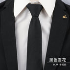 6cm-Black Snowflake-Hands