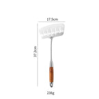 304 steel + rosewood handle / Frying fish spatula