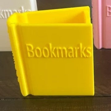 Cross-Border New Product Book Shaped Bookmark Holder 3D Printed Mini Bookshelf Bookmark Holder