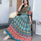 Twenty-four flowers / XXL (65.00 kg-75.00 kg can wear)