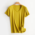 [V-neck] Ginger / S