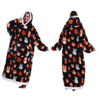 Gray beaver / Warm clothing for adults, length 90cm