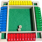 Four-sided colorful model 