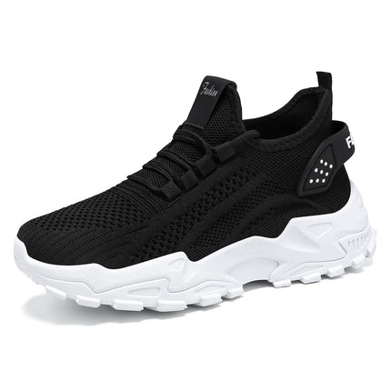 Women's Shoes Spring Popular New Foreign Trade Running Shoes Mesh Breathable Retro Thick-Soled Forrest Gump Shoes Korean Style Sneakers