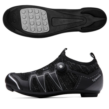 Cross-border plus size field mountain cycling shoes moped road lock shoes sports events bicycle high resistance lock shoes for men and women