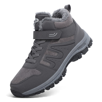 Ladies winter snow boots plush warm cotton shoes wear-resistant plus size cold-resistant sports outdoor elderly shoes factory wholesale