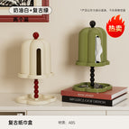 Retro tissue box (cream white + retro green)