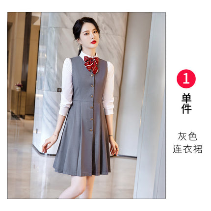 Teachers' Work Clothes Autumn and Winter Kindergarten Teachers' Clothes Vocational suit Teachers' Interview Clothing Women's Clothing British Style Art School Fun