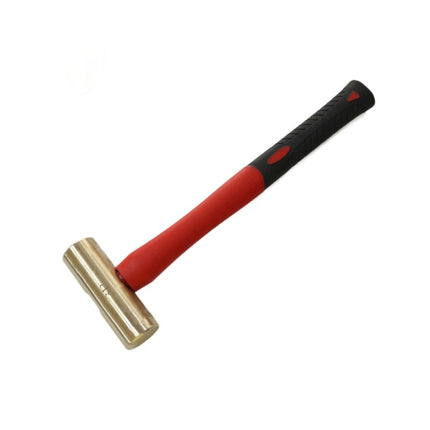 Explosion-Proof Brass Cylinder Hammer Explosion-Proof Brass Cylinder Round Head Hammer Hand Hammer Gas Station Accessories Copper Hammer 0.5P-3P