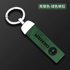 Silver light single buckle Green