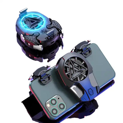 Rechargeable mobile phone radiator eat chicken artifact integrated 2-in-1 Z02 heat-eating chicken artifact suit